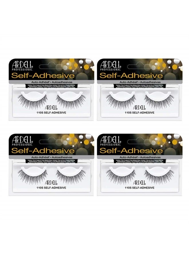 ARDELL False Eye Lashes Self-Adhesive 110S 4 pack - Image 1