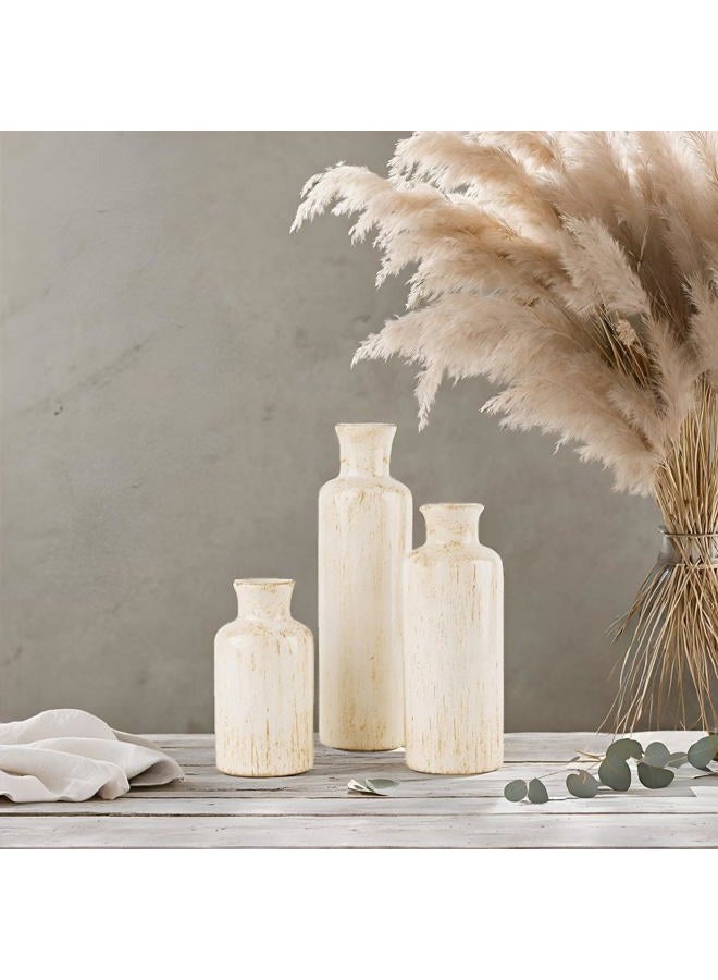 Creative Scents Rustic Luxe Set of 3 Vases - Image 2