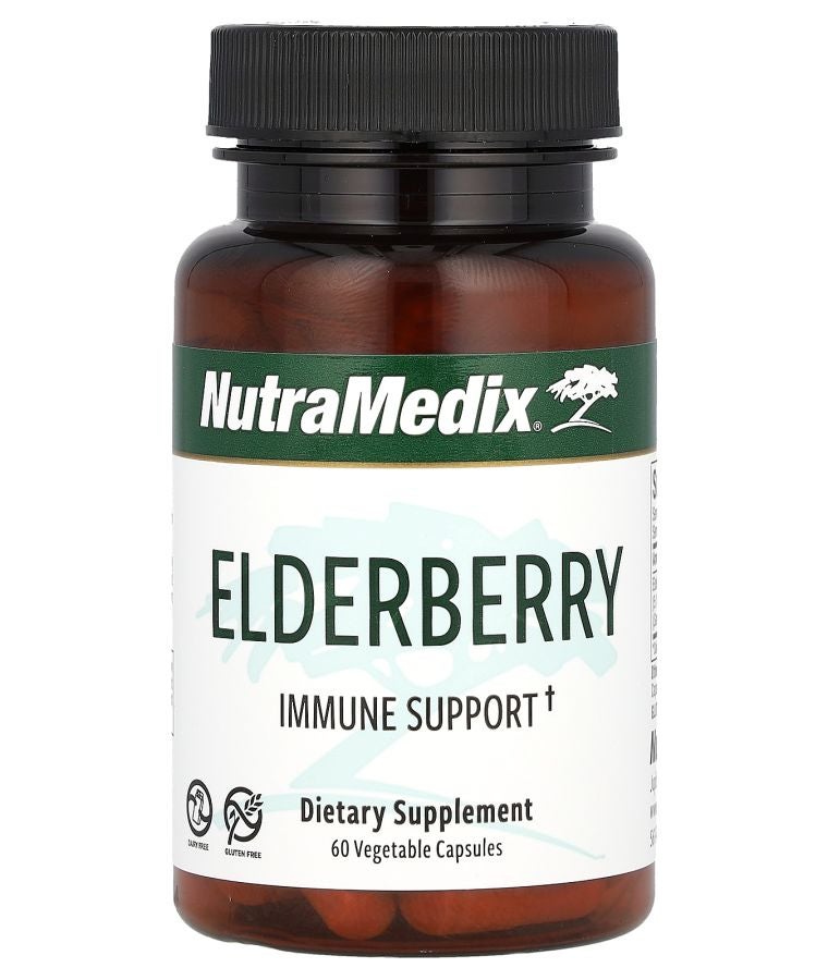 Elderberry Immune Support 500 mg 60 Vegetable Capsules