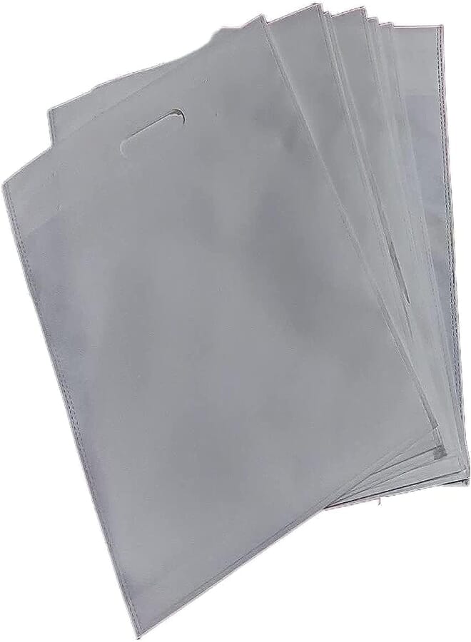Generic Gifts Polyester Fabric Tote Bag Size 35 * 40 Cm White 10 Pcs 