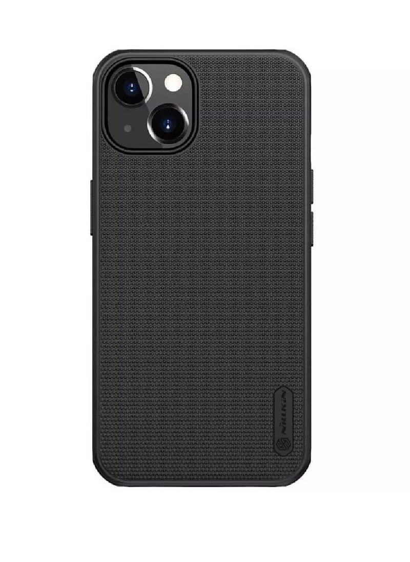 Nillkin Super Frosted Shield Pro Magnetic Magsafe Back Case Cover For iPhone 15 Plus 6.7 Inch Black  - Image 1