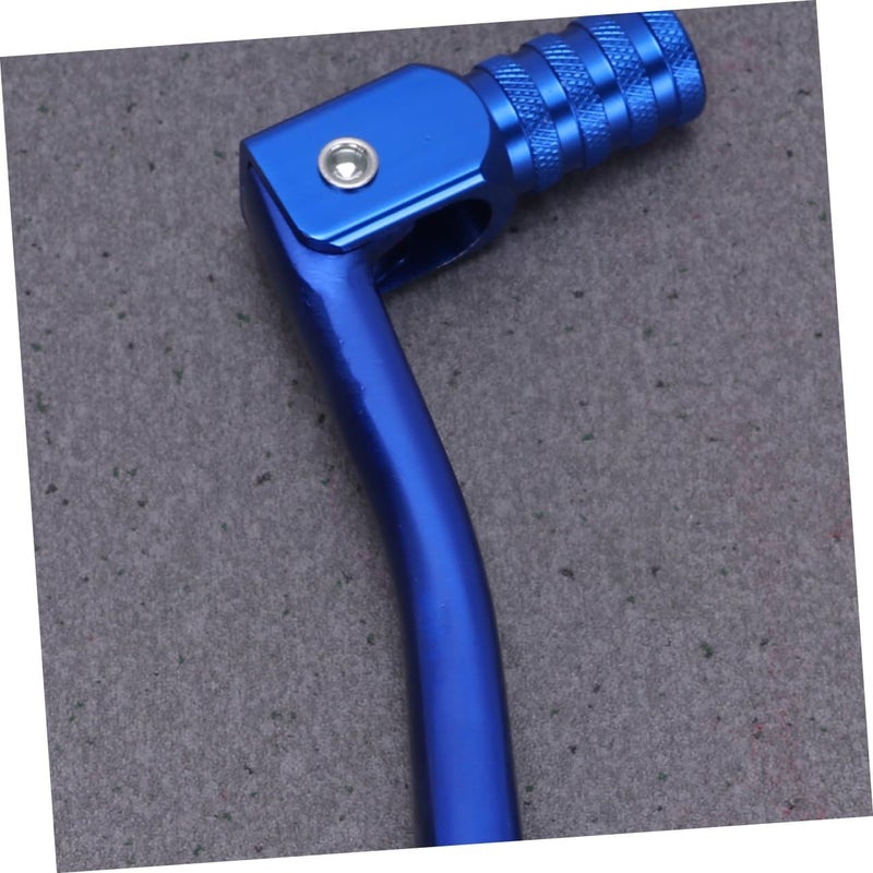 Motorcycle Folding Shift Lever CNC Aluminum Blue For Dirt Bike ATV Offroad Riding - Image 5