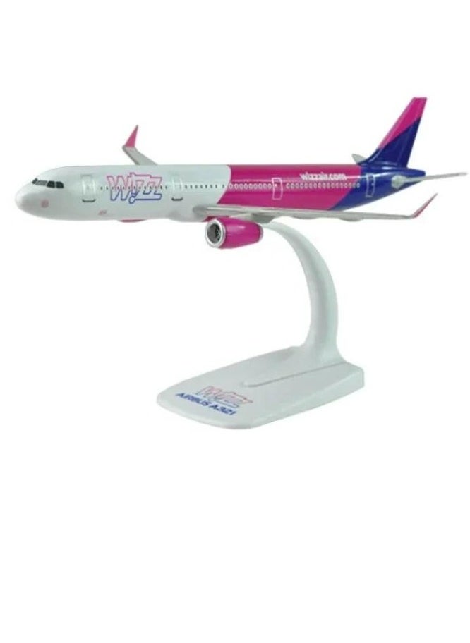 WIZZ Aircraft Resin Airplane Miniature Aircraft Model Building Kit A320  - Image 1