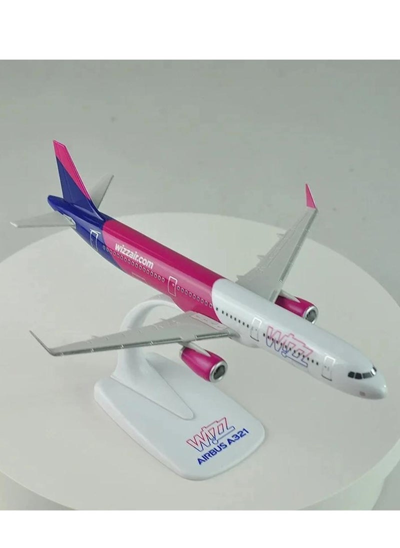 WIZZ Aircraft Resin Airplane Miniature Aircraft Model Building Kit A320  - Image 2