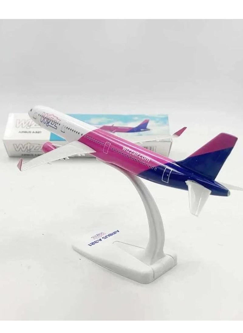 WIZZ Aircraft Resin Airplane Miniature Aircraft Model Building Kit A320  - Image 4