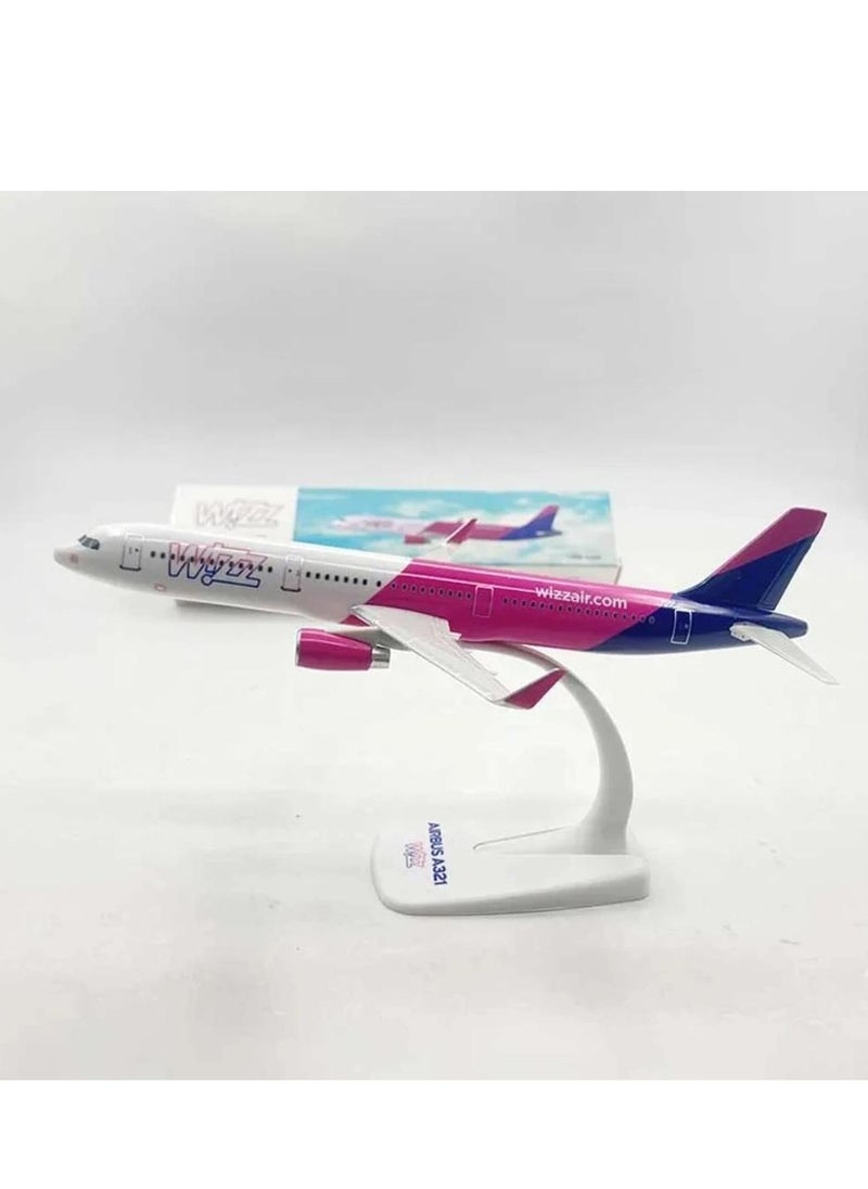 WIZZ Aircraft Resin Airplane Miniature Aircraft Model Building Kit A320  - Image 3
