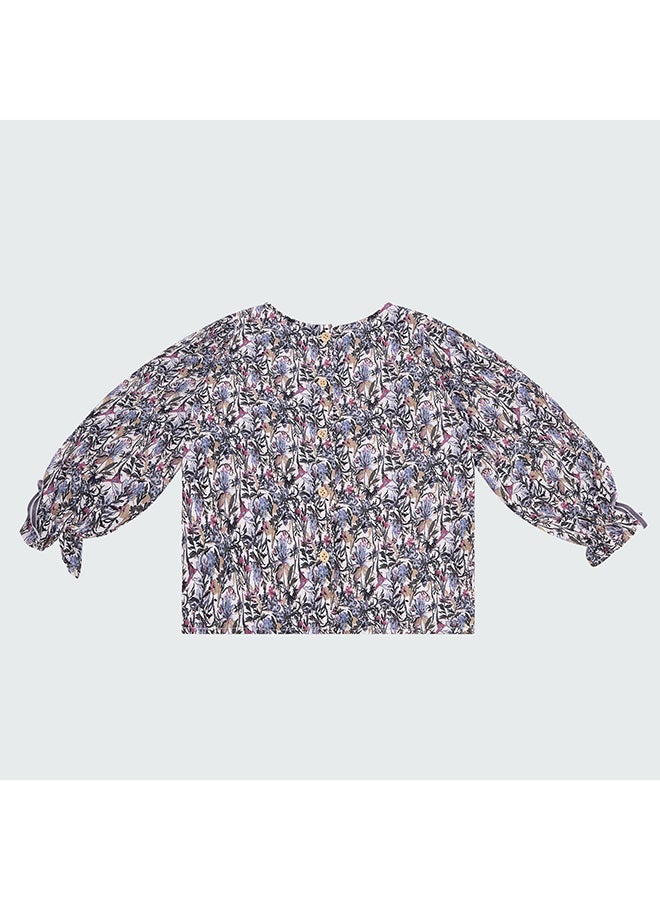 Gingi Store Samira Blouse Lilac - Image 1