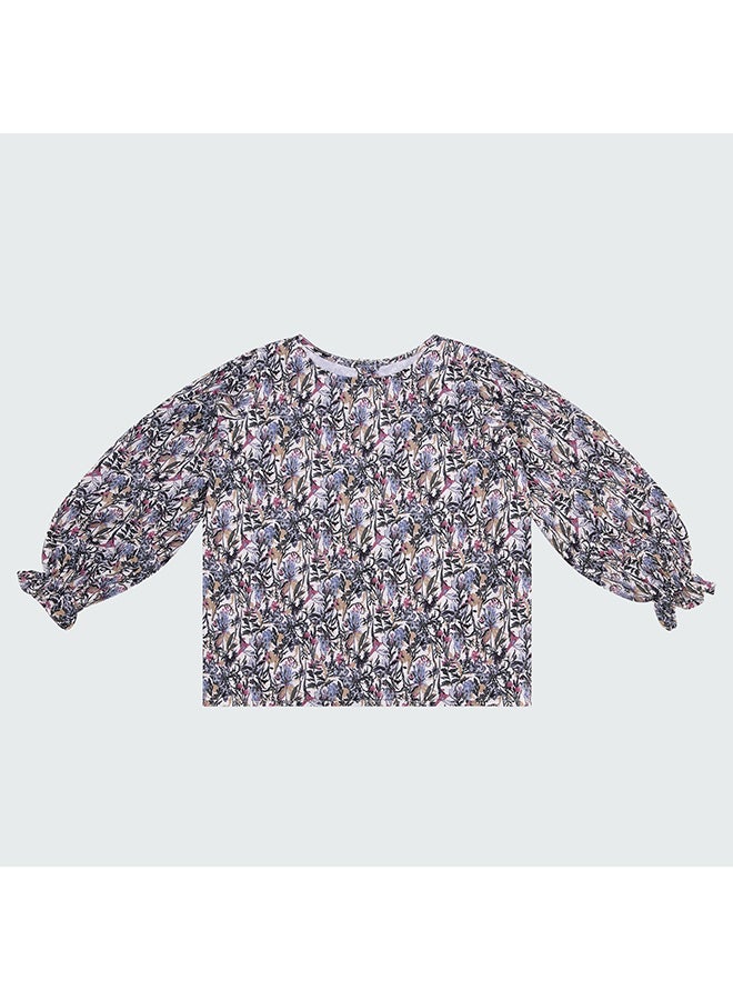 Gingi Store Samira Blouse Lilac - Image 2