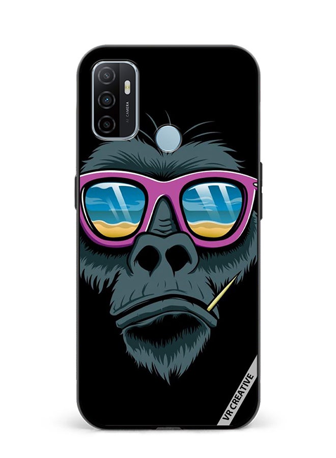 VR CREATIVE Protective Case Cover For Oppo A53 Dope Gorilla Design Multicolour - Image 1