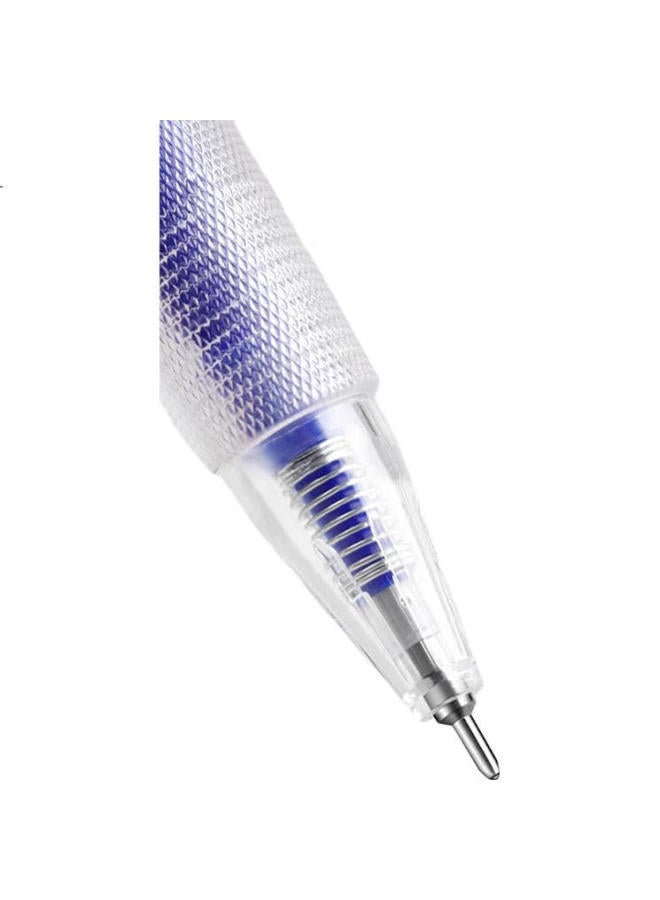 Kaco Large Capacity Quick-Drying Retractable Pen, 0.5Mm Red Gel Pen For Exam Correction And Pricing, 6 Pens/Box, K5 - Image 2