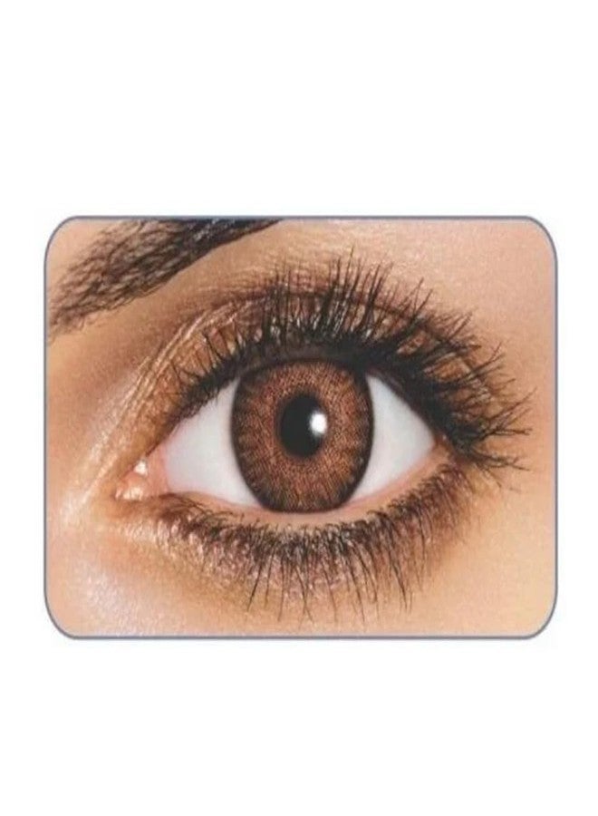 عدسات لاصقة ملونة من سوفت آي (زوج واحد من العدسات في العلبة) لون بني جذاب - Image 1