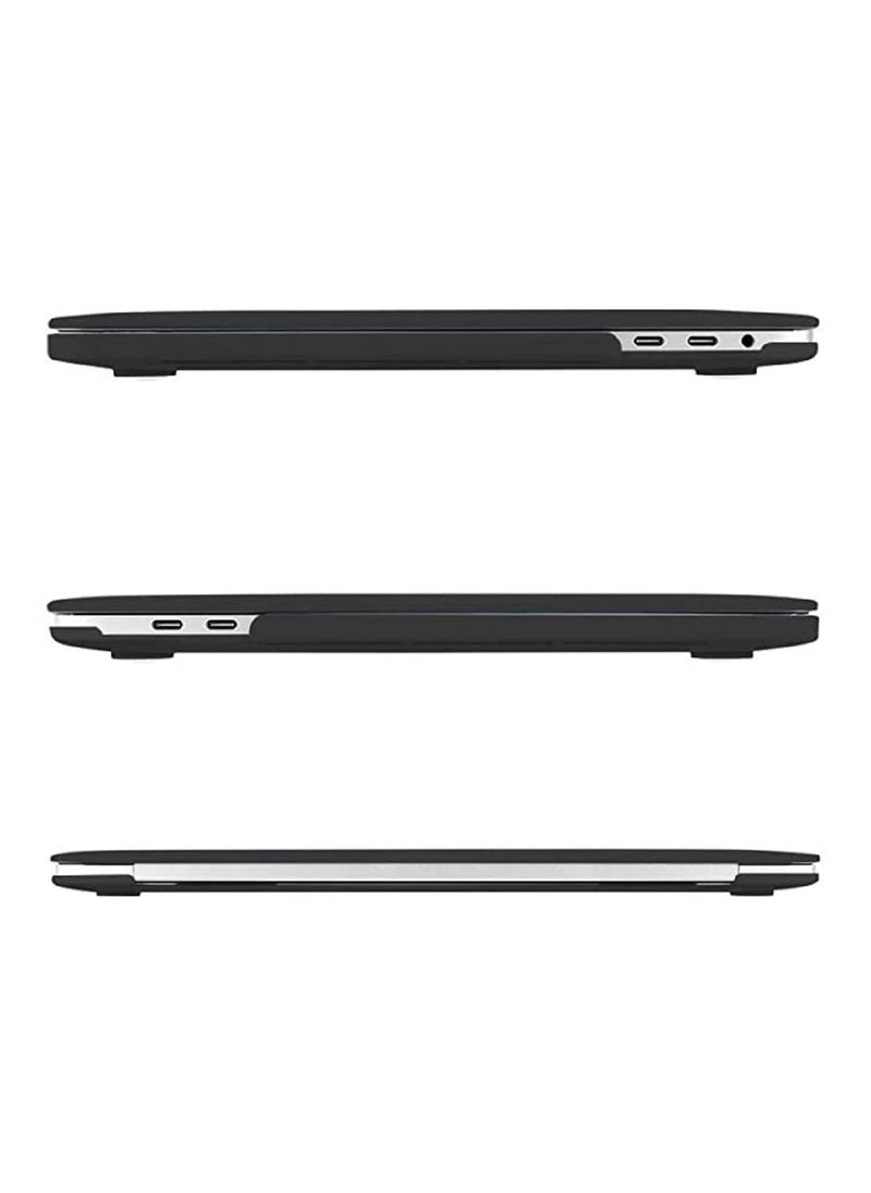 Generic - Macbook New Pro 13-inch Model M1/M2  A2338/A2251/A2289/A2159/A1989/A1708/A1706 with/Without Touch Bar Release 2021/2020/2019/2018/2016 Black - Image 1