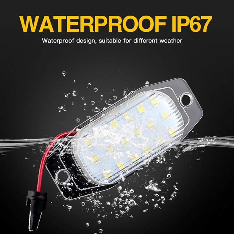 QASULER LED License Plate Light for Toyota and Lexus - Image 4