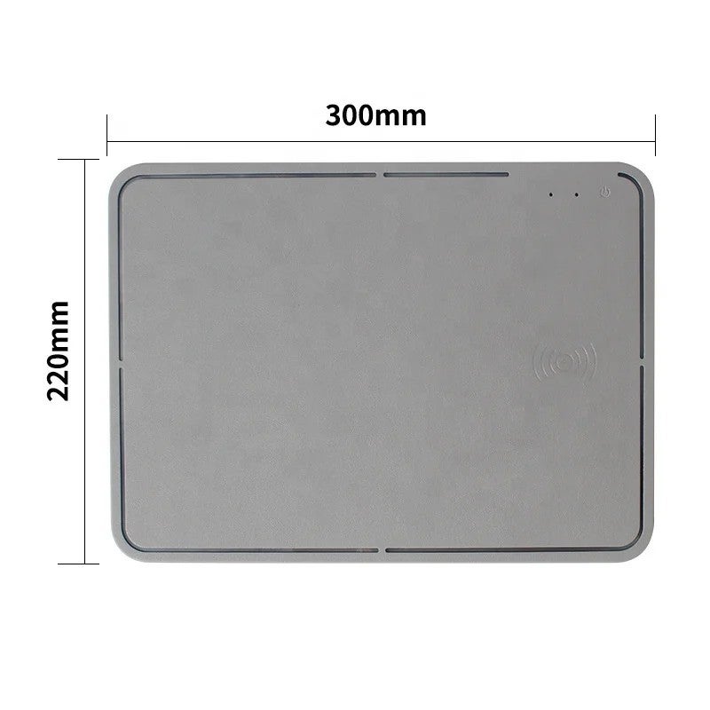 Y&D Hot Fast Wireless Charging Gaming Mouse Pad 15W Desk Pad Non-Slip Computer Mouse Mat - Image 2