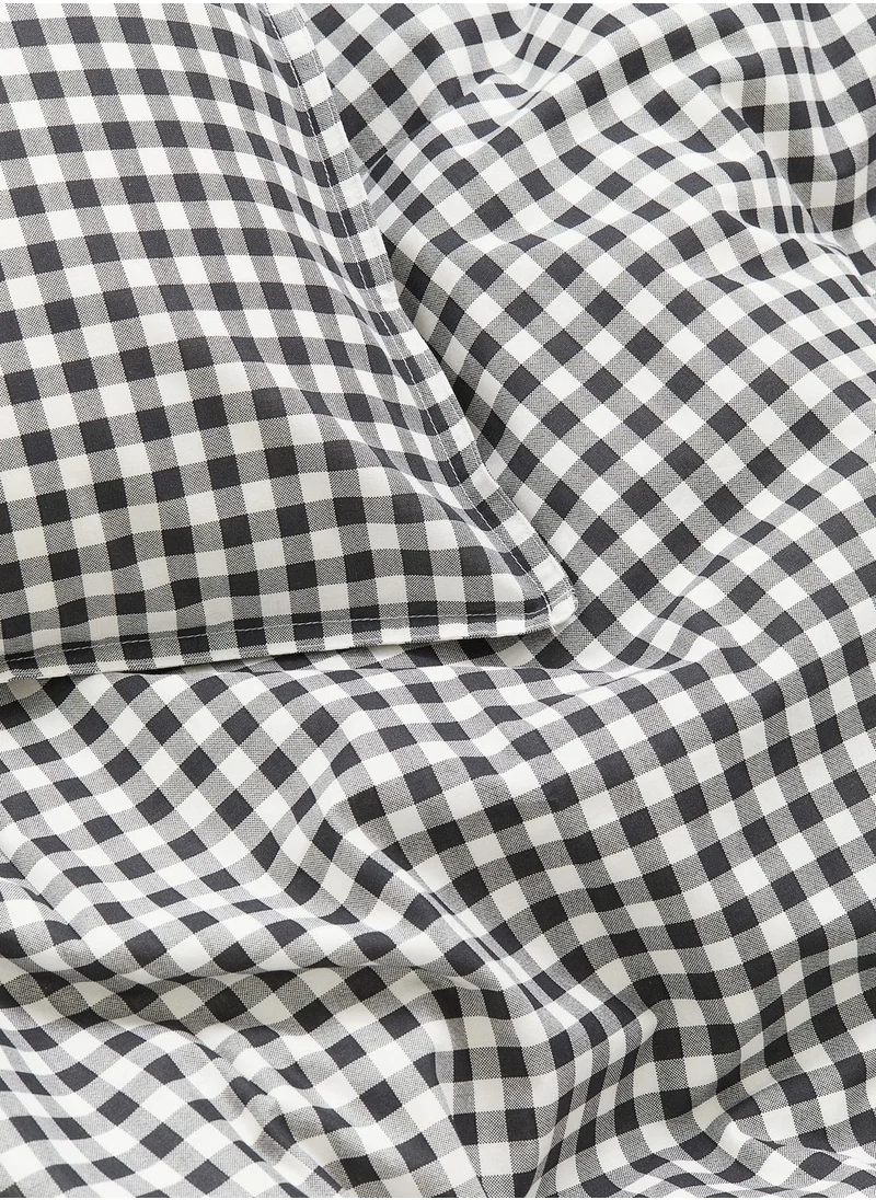 H&M Patterned Single Duvet Cover Set