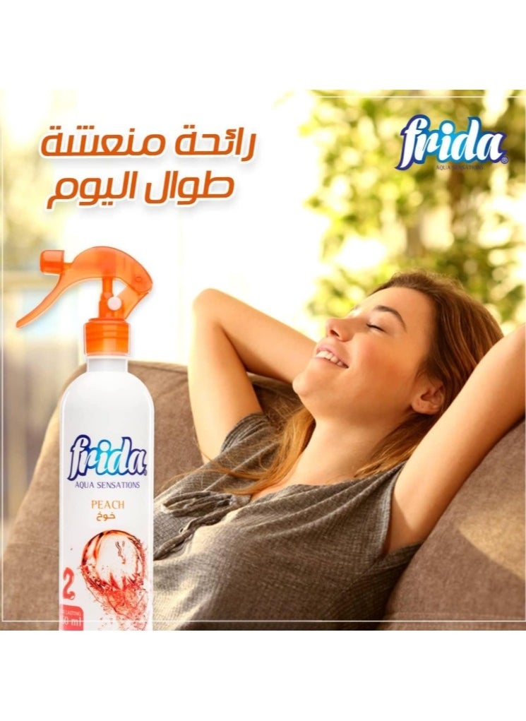 فريدا معطر جو فريدا أكوا سينسيشنز برائحة الخوخ 460 مل  - Image 5