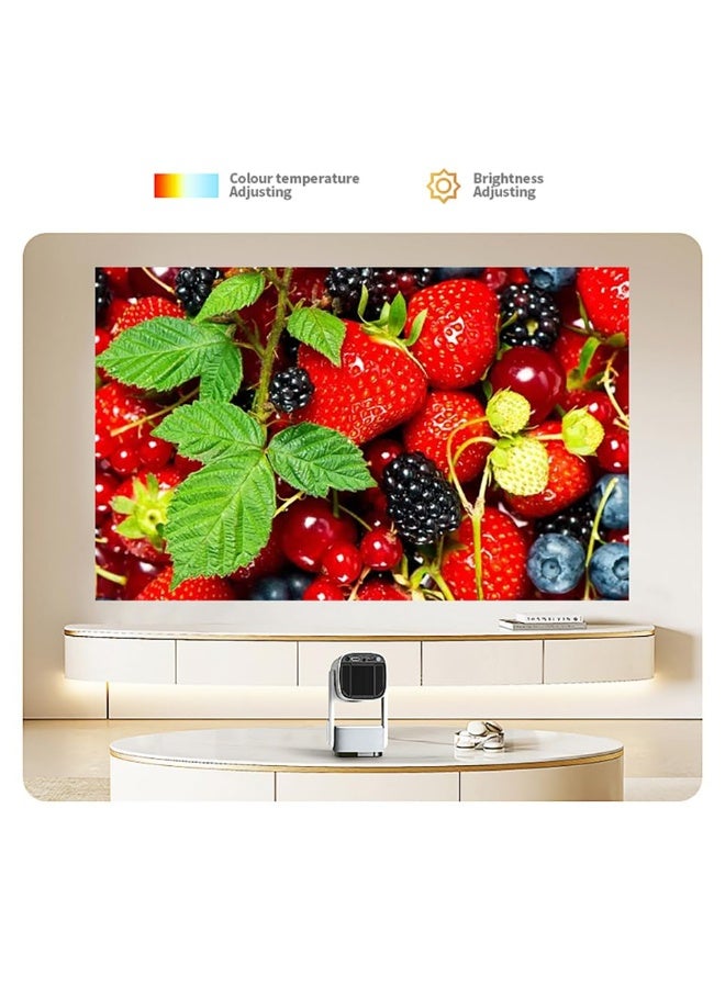 Portable upport LCD Projector with WiFi & Bluetooth,Dolby Sound Traveling Projectors  - Image 4
