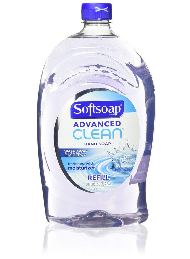Softsoap Handsoap, Refill, Washes Away Bacteria, 80 Fl Oz