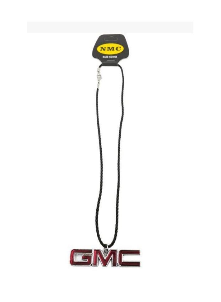 جي ام سي تعليقة قلادة زخرفة معدنية سلسلة شعار جي إم سي - Image 2