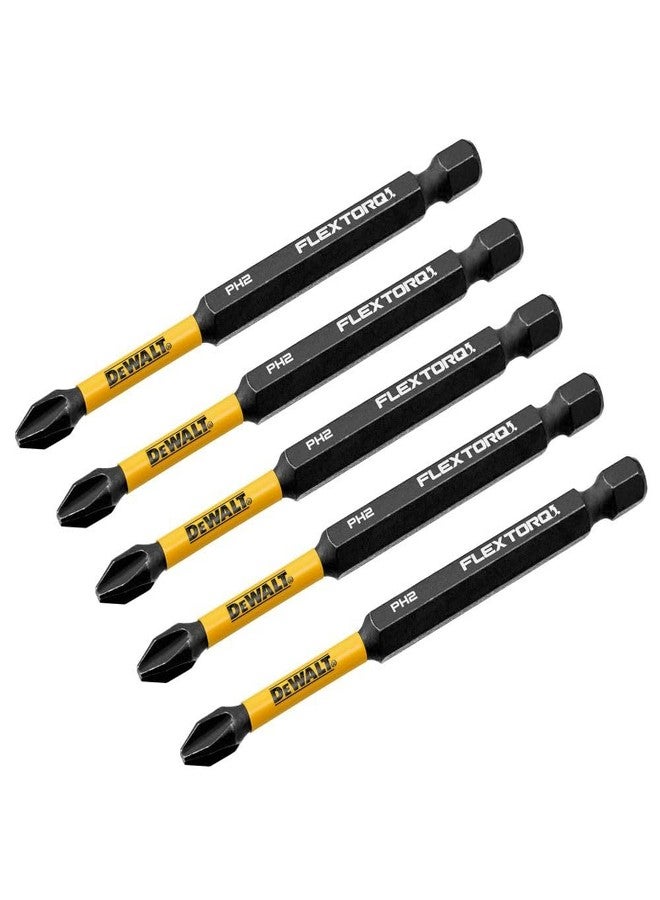 DEWALT ACCESSORIES DWA3PH2IR5 3.5" Impact #2 Phil Bit, 5 Piece (1 Pack) - Image 3