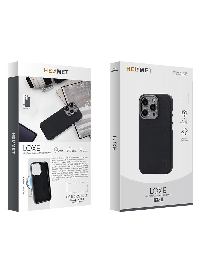 HELMET Protective case for iPhone16 Pro Max (6.9-inch), MagSafe compatible, durable with precise cutouts – offers ideal protection against scratches, dust, and stains.  - Image 3