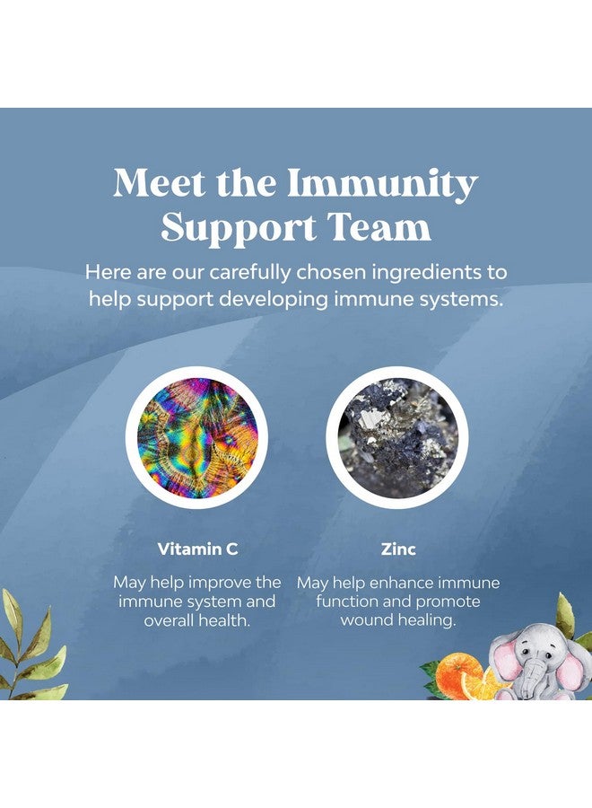 Natures Craft Kids Immunity Support Gummies - Delicious Vitamin C with Zinc and Echinacea Immune Booster Gummies for Kids - Vegan Gluten Free and Gelatin Free Chewable Gummy Vitamin Supplement for Children - Image 4