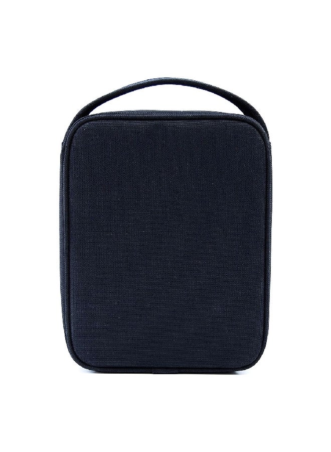 smash Basic Case Zipper Closure Lightweight Insulated Durable Lunch Bag Black 27.8 x 20.4 x 10 cm 20882 - Image 4