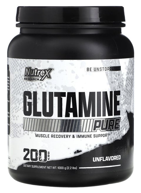 Glutamine Pure Unflavored 2.2 lbs (1000 g)