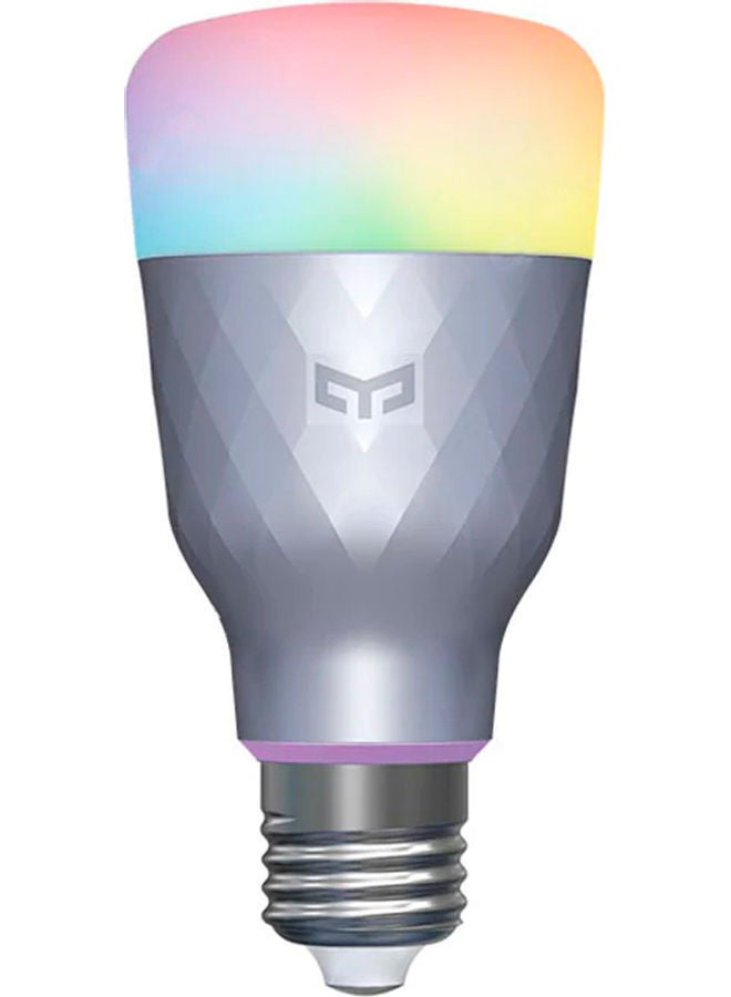 NIBEMINENT AC100-240V 6W RGBW Intelligent LEDs Light Bulb Multicolour 13.5 x 6.5 6.5centimeter - Image 1