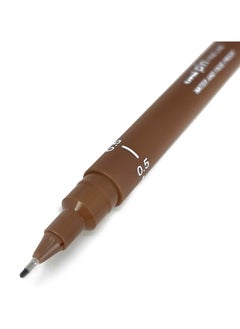 Uniball 12-Piece Unipin Fineliner Pen 0.5mm Tip Sepia Tone Ink  - Image 3
