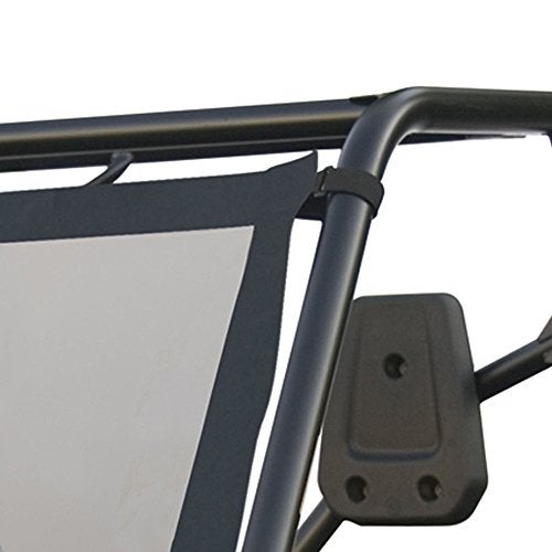 Classic Accessories QuadGear UTV Front/Rear Windshield, Fits Yamaha Rhino, Black - Image 3
