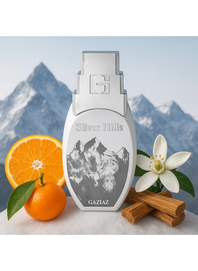 GAZZAZ Silver Hills Glass - Eau de Parfum, 100ml - Image 5