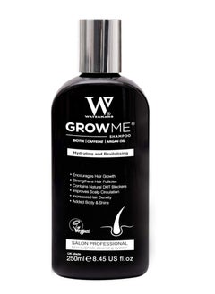 Watermans Grow Me® Shampoo - Biotin, Caffeine, Argan Oil For Hydrating And Revitalising 250Ml  - Image 1