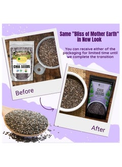 BLISS OF EARTH Chia seeds Raw Good for health weight loss daily diet super food 200g  - Image 3