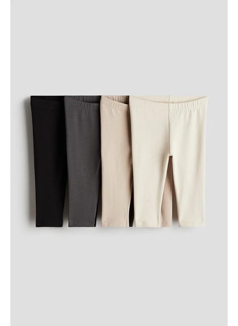 اتش اند ام 4-pack cotton jersey leggings