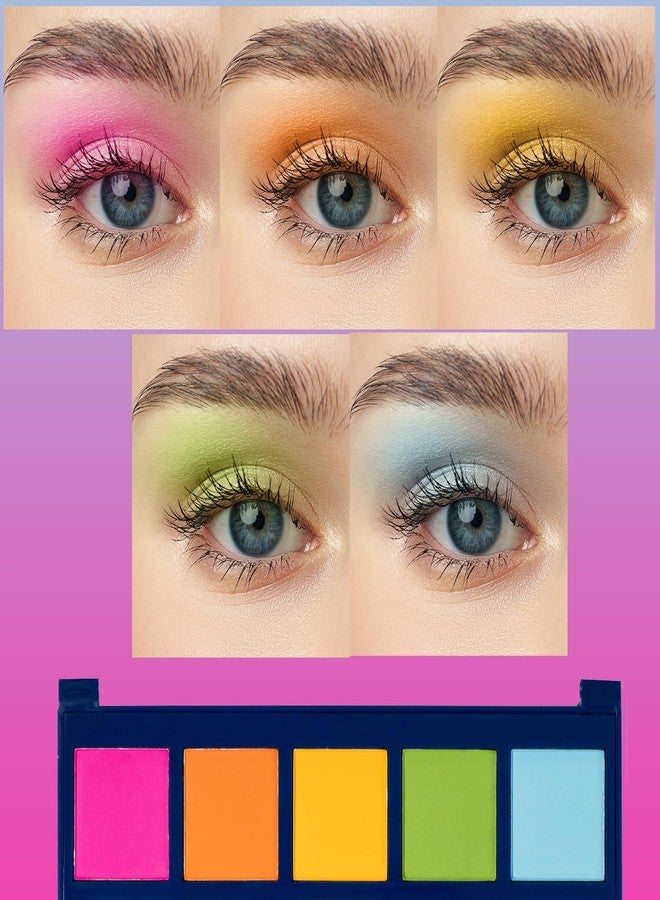 Profusion Cosmetics Colourspell Dimensional 10 Shade Eyeshadow Palette, Vibrant Shades in Matte and Shimmer Finish to Achieve Warm Eye Catching Looks - Image 5