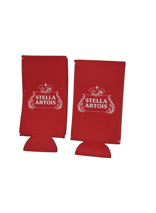 Stella Artois 25 Ounce "Man" Can Cooler - Set of 2 - Image 1