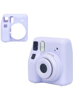 O Ozone Silicone Case for Fujifilm Instax Mini SE Instant Camera Case |Soft Protective Camera Cover with Adjustable Shoulder Strap - Purple  - Image 1