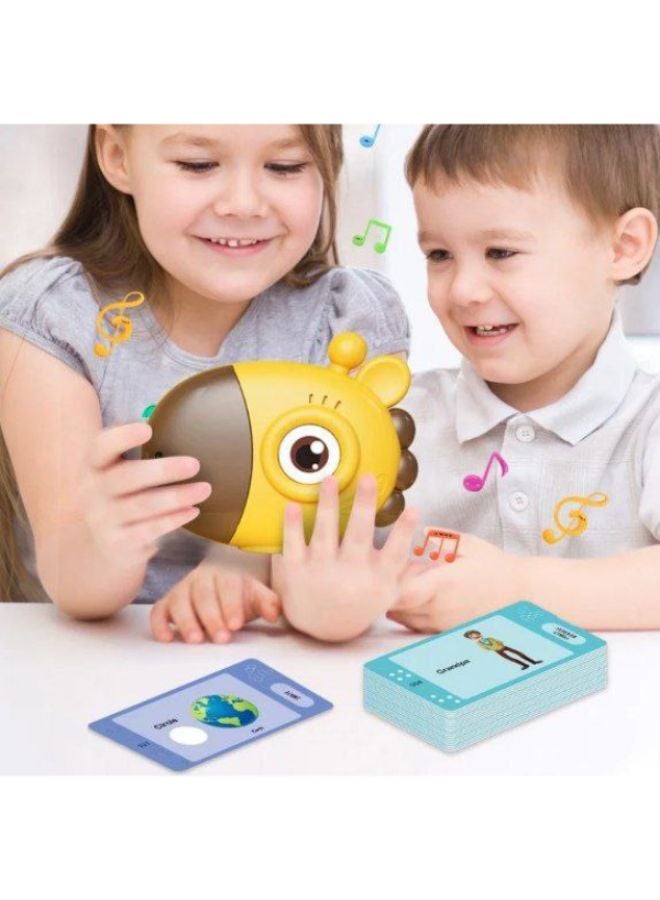 The Y-card set is an educational card reader for children with a talking screen device to teach children the names of animals, their sounds and many different shapes - Image 3