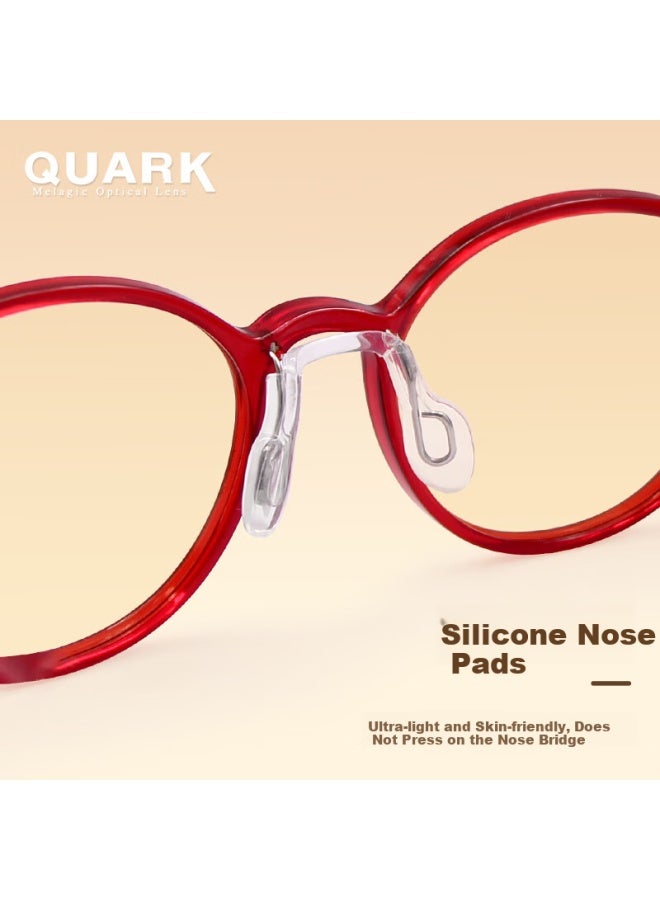 Quark Us Patent Kids Blue Light Blocking Gl Anti-glare Uv Protection Radiation Shield Non-prescription Black - Image 5