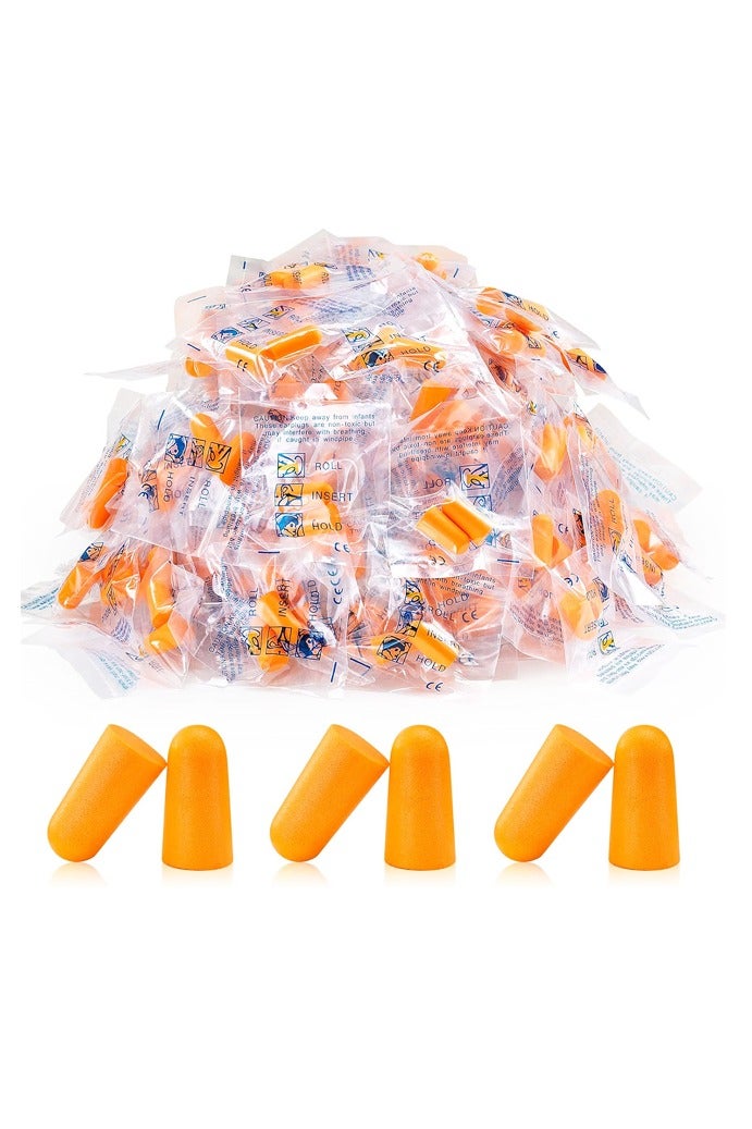 50 Pairs Earplugs for Noise Canceling Ear Plugs for Sleep Work Snoring Sound Canceling Blocking Construction Loud Noise Reducing Soft Foam Earplugs - Image 1