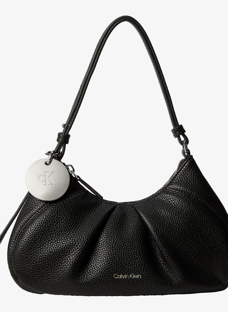 CALVIN KLEIN Monogram Charm Shoulder Bag - Image 1