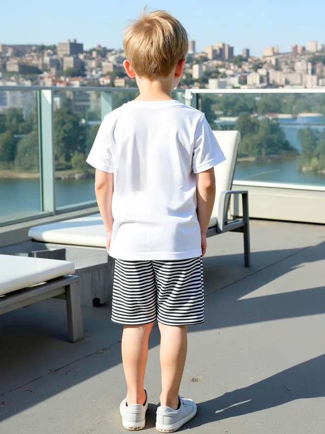 Take Two Take Two Kids 2pcs Graphic Print Short Sleeve T-Shirt and Shorts
