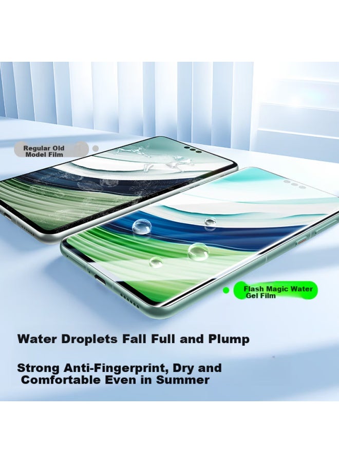 Smartdevil Tempered Glass Screen Protector For Huawei Mate60 Pro/Mate60 Pro+/Rs, High Definition Full Coverage Ice Ceramic Hydrogel Film, Anti-Fingerprint, Shatterproof Protective Film, 2-Pack - Image 3