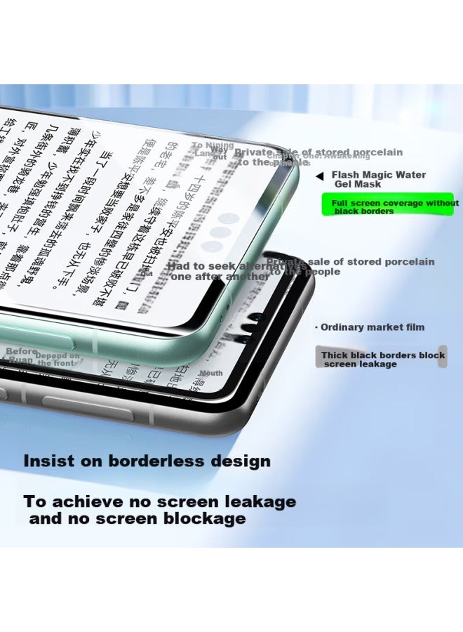 Smartdevil Tempered Glass Screen Protector For Huawei Mate60 Pro/Mate60 Pro+/Rs, High Definition Full Coverage Ice Ceramic Hydrogel Film, Anti-Fingerprint, Shatterproof Protective Film, 2-Pack - Image 2