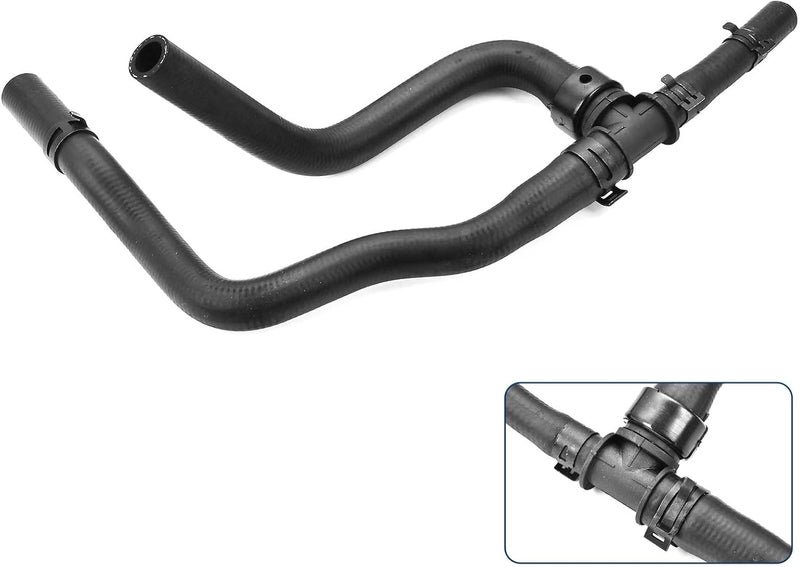 iKer 2PCS Heater Hose Set with TEE Supply-Return for Dodge Journey 2.4VVT (2008-2020) - Image 2