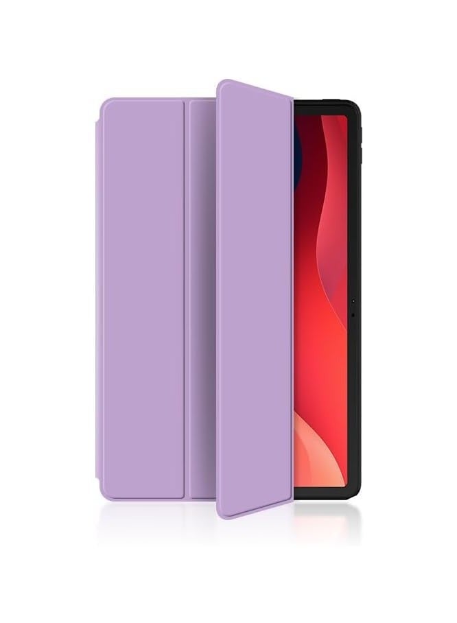 Arabest Compatible with Lenovo Tab M11 11 Inch 2024 Case Ultra Thin Smart Cover for Lenovo Tab M11 11'' Tablet TPU Shell with Auto Wake UP (Purple) - Image 3