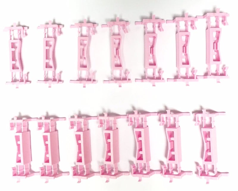 Mitsubishi مشابك تشكيل السقف الأصلية من ميتسوبيشي 7403A143 - مجموعة من 14 مشبك - لانسر سيدان وإيفو 2008 2009 2010 2011 2012 2013 2014 1015 2016 - Image 1