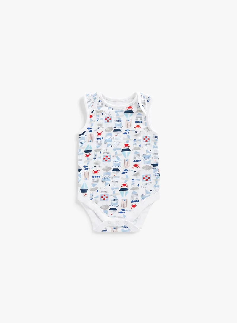 mothercare Kids 5 Pack Assorted Bodysuit