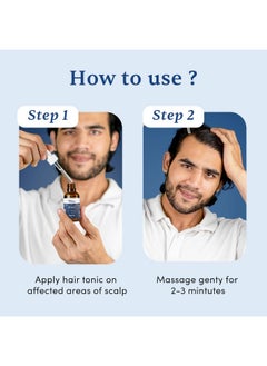 Man Matters Advanced Hair Serum 30Ml | 23% Actives (3% Redensyl, 2% Anagain & 1% Aminexil, Rosemary Leaf Extract) | Reactivates Hair Cells, Improves Hair Density & Promotes Hair Growth | Paraben Free  - Image 4